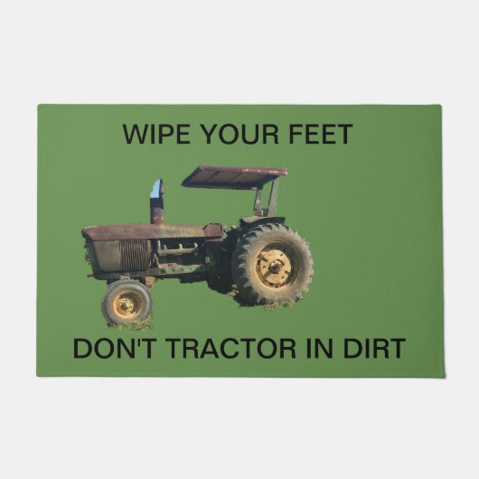 トラクターのドア・マット ドアマット (正面)