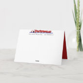 トラクターのバレンタインカード シーズンカード (裏面)