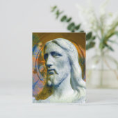 トラクターのヘロを作った2005年のコンピュータアート ポストカード (スタンド正面)