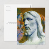 トラクターのヘロを作った2005年のコンピュータアート ポストカード (正面/裏面)