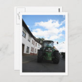 トラクターのポストカード ポストカード (正面/裏面)