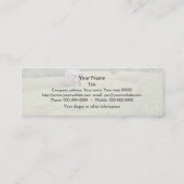 トラクターの切断の干し草の農業の名刺 スキニー名刺 (裏面)