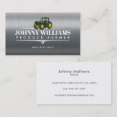 トラクターの名刺 名刺 (正面/裏面)