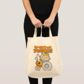 トラクターの堅いTシャツおよびギフト トートバッグ (正面(商品))