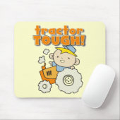 トラクターの堅いTシャツおよびギフト マウスパッド (マウス)