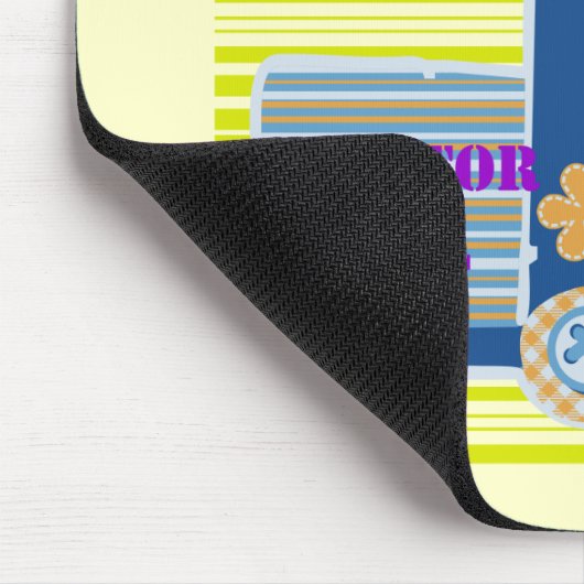 トラクターの女の子のTシャツおよびギフト マウスパッド (コーナー)