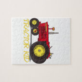 トラクターの子供 ジグソーパズル (横)