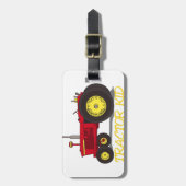 トラクターの子供 ラゲッジタグ (正面縦)