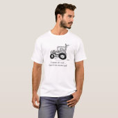 トラクターの引きのカッコいい Tシャツ (正面フル)