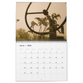 トラクターの記憶カレンダー: 年をカスタマイズ カレンダー (3月 2026)