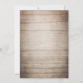 トラクターの誕生日招待ファームパーティーボーイグリーン 招待状 (裏面)