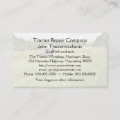 トラクターのhaymakingの名刺 名刺 (裏面)