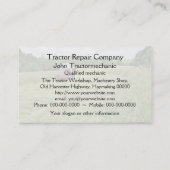 トラクターのhaymakingの名刺 名刺 (裏面)