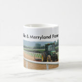 トラクターはトラック、カントリーライフの心をかき乱します コーヒーマグカップ (中央)