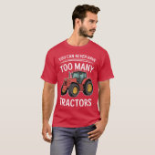 トラクターは多いに越したことはない女の子 Tシャツ (正面フル)
