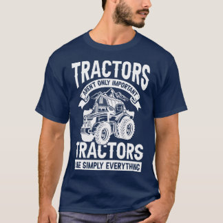トラクターは重要な農業の牧場を借りていない Tシャツ