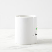 トラクターは、私のための生命です! コーヒーマグカップ (中央)