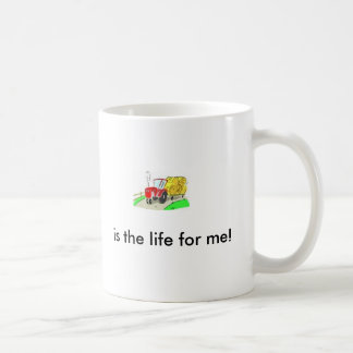 トラクターは、私のための生命です! コーヒーマグカップ