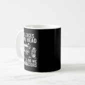 トラクターをもっと Funny Quotes トラクターの運転手 農家の人へ コーヒーマグカップ (正面左)