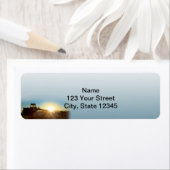 トラクターアットサンライズオンザブルーグレーディー差出人住所 ラベル (インサイチュ)