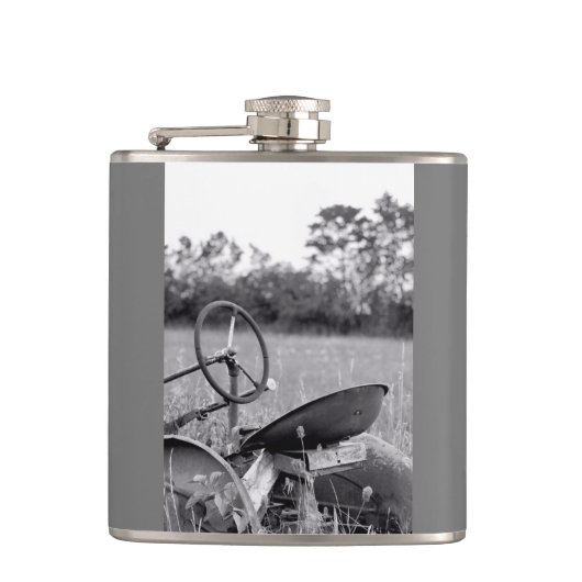 トラクターインロンググラスフラスコ フラスク (正面)