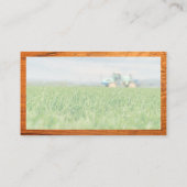 トラクターオンファーム |バーンロゴ 名刺 (裏面)