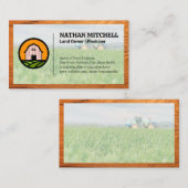 トラクターオンファーム |バーンロゴ 名刺 (正面/裏面)