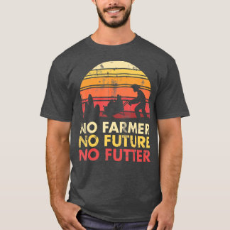 トラクターカントリーサイドファーム農家 Tシャツ