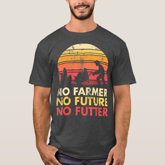 トラクターカントリーサイドファーム農家 Tシャツ (正面)
