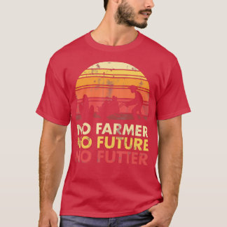 トラクターカントリーサイドファーム農家 Tシャツ
