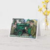 トラクターカードアンクルジョージ1 カード (黄色い花)