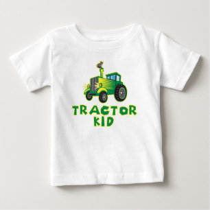 トラクターキッド ベビーTシャツ