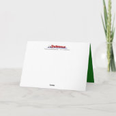 トラクタークリスマスカード：トラクター&カート シーズンカード (裏面)