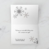 トラクタークリスマスカード:E.仕事で シーズンカード (内部)