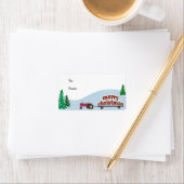 トラクタークリスマスギフトラベル ラベル (インサイチュ)