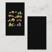 トラクタークールスケッチ農場愛好者農業小僧 名刺 (正面/裏面)