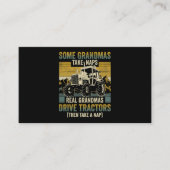 トラクターグランマファームギフト実在グランマスドライブトラ 名刺 (正面)