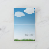 トラクターサンキューカード- – 中も可愛い！ サンキューカード (内部)