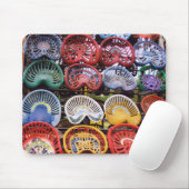 トラクターショーのトラクターの座席 マウスパッド (マウス)