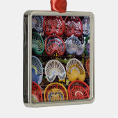 トラクターショーのトラクターの座席 メタルオーナメント (右)