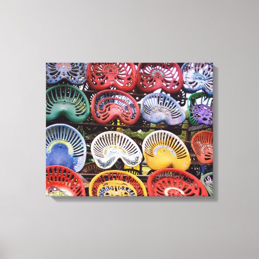 トラクターシートアットトラクターショー キャンバスプリント (正面)