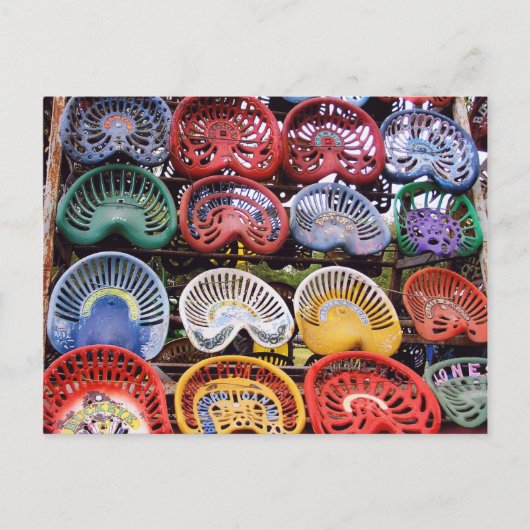 トラクターシートアットトラクターショー ポストカード (正面)