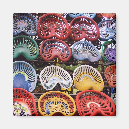 トラクターシートアットトラクターショー マグネット (正面)