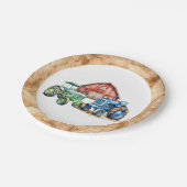 トラクターズファーム誕生日紙プレート ペーパープレート (アングル)