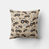 トラクタートラックパターンファーム機器 クッション (裏面)