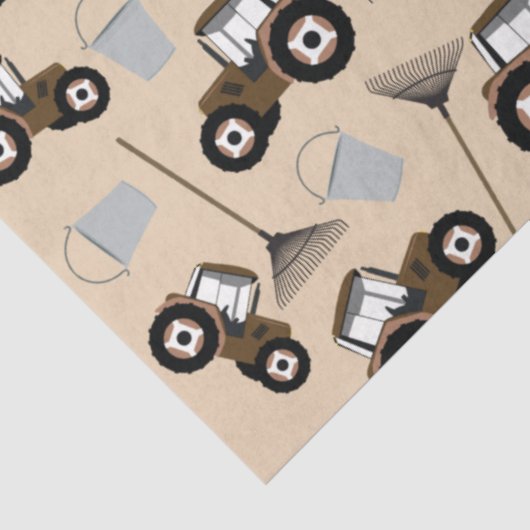 トラクタートラックパターンファーム機器 薄葉紙 (詳細)