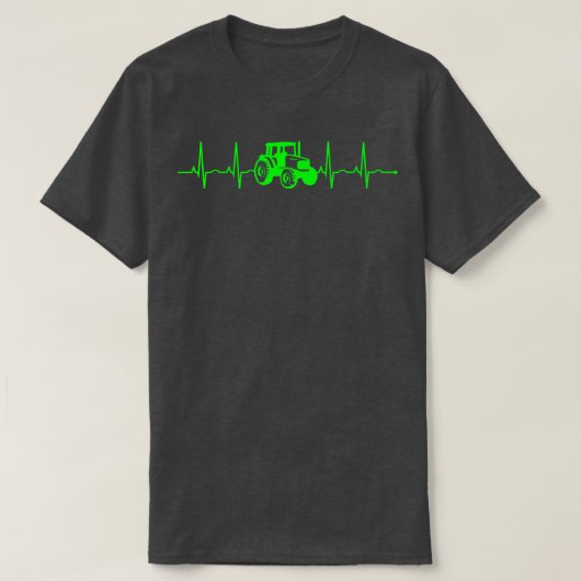 トラクタートレッカーファーム農家農業メンズキッズ Tシャツ (デザイン正面)