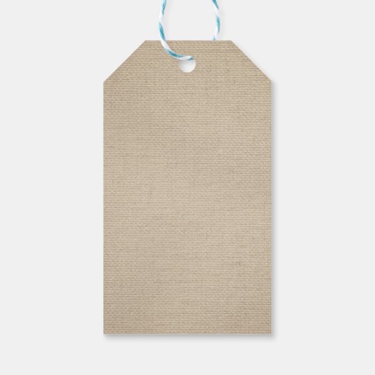 トラクターハイライドパンプキン誕生日メッセージカード ギフトタグ (裏面)