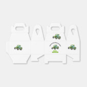 トラクターバースデーパーティー フェイバーボックス (折り畳みなし)