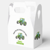 トラクターバースデーパーティー フェイバーボックス (オープン)